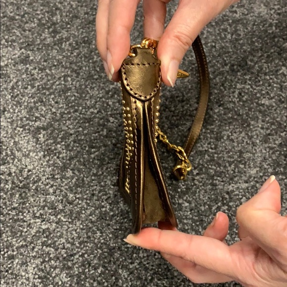 Burberry Gold Studded Mini Bag - Picture 8 of 8